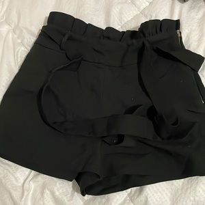 ZARA Tie Waist Shorts